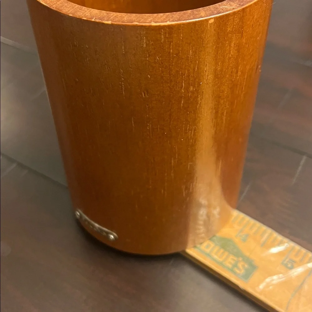 Lauren Ralph Lauren Canister Set of 3 Wood Round Vintage Storage Decoration